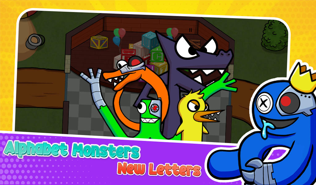 Screenshot 9 of Rainbow But It’s Alphabet Lore 