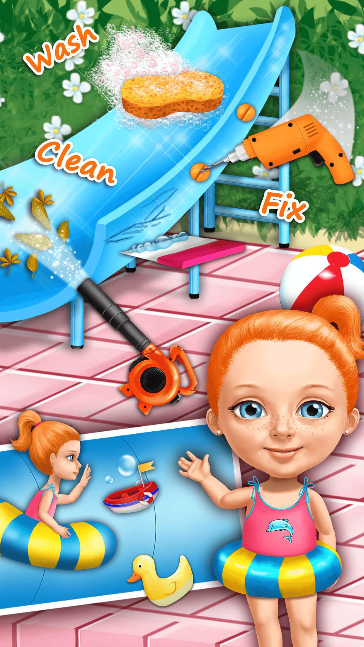 Cuplikan Layar Game Sweet Baby Girl Cleanup 4
