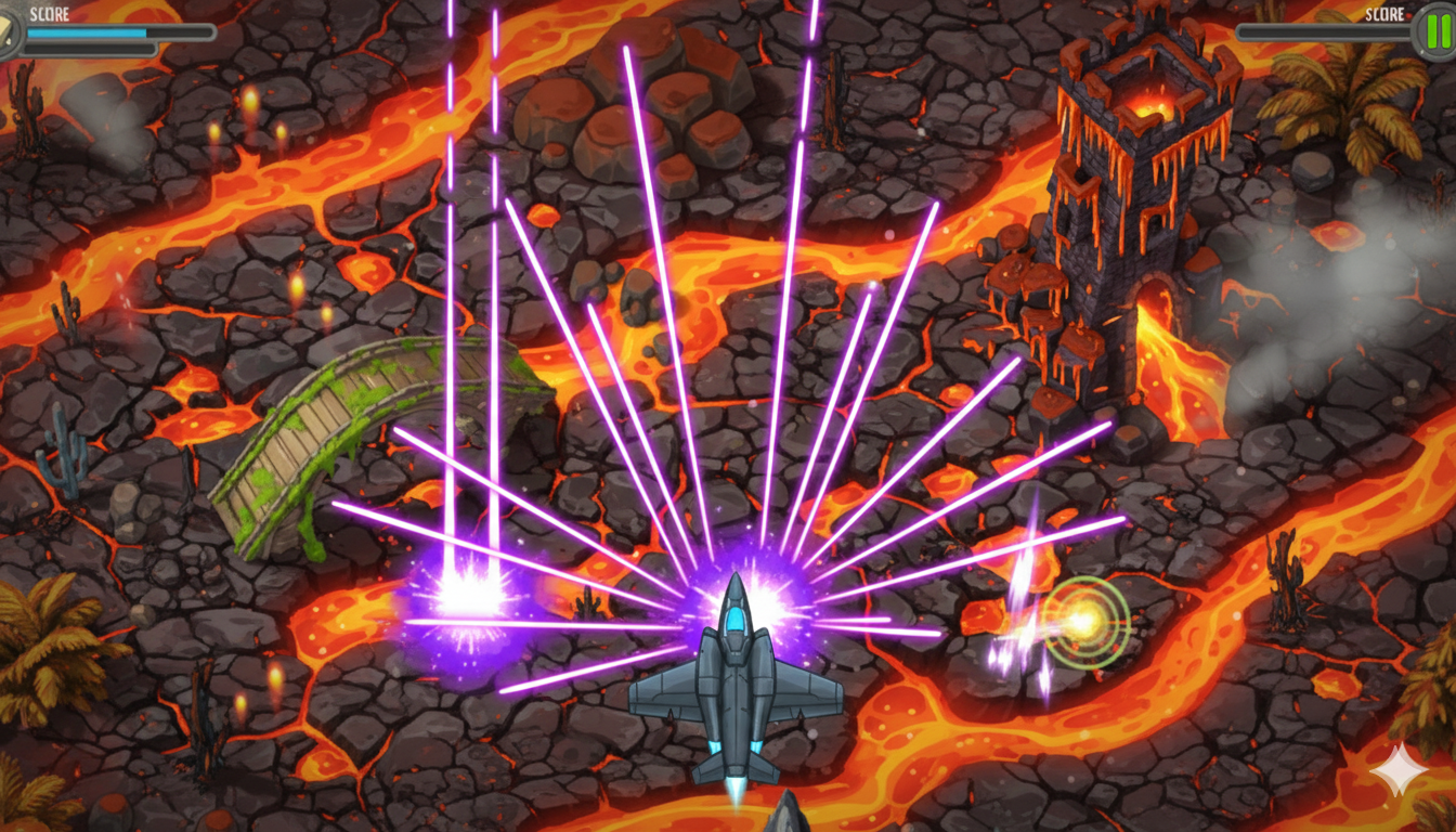 Strike Force - 1945 War Game Screenshot
