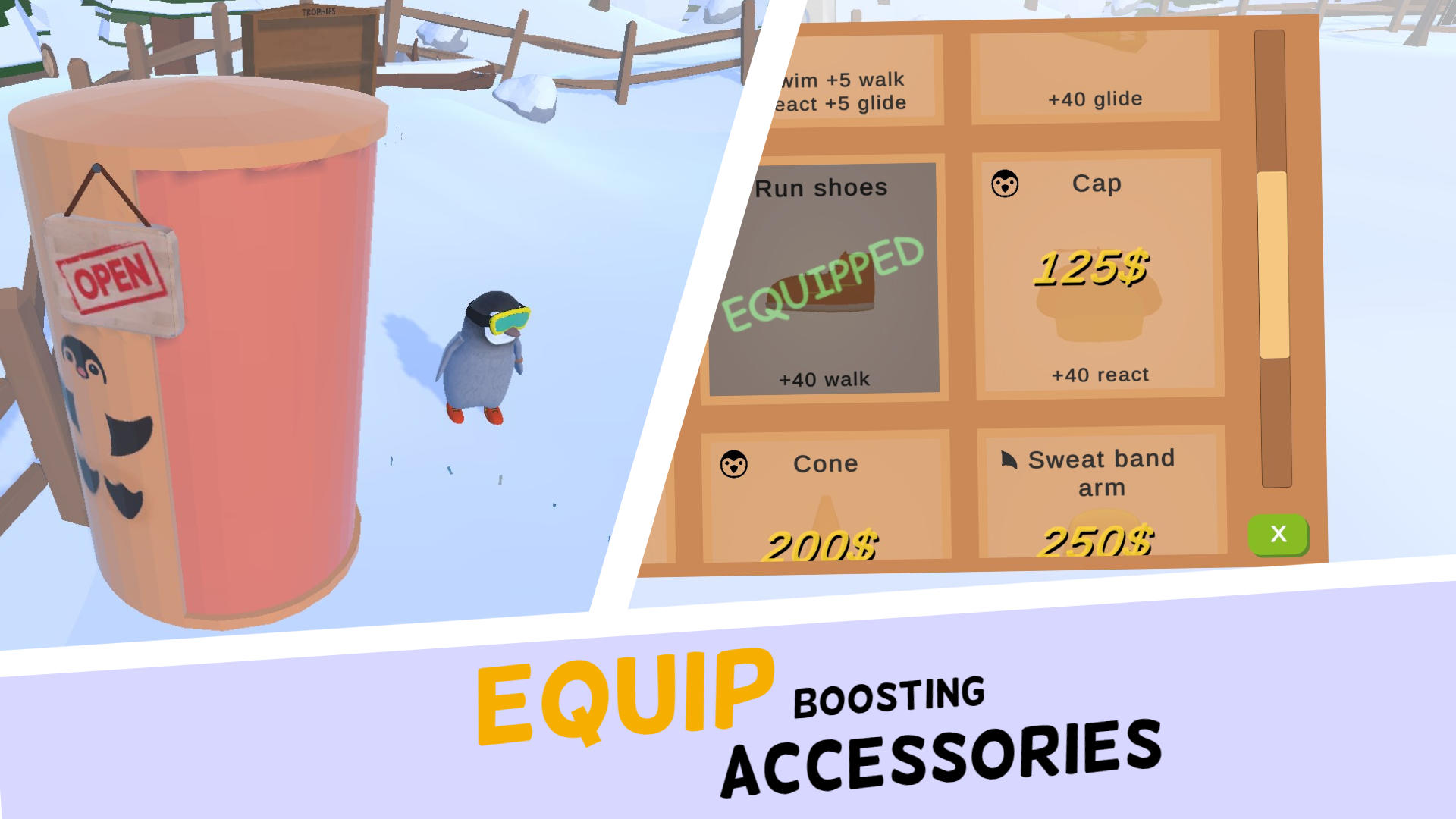 Aventuras geladas com o game Racing Penguin para iPad