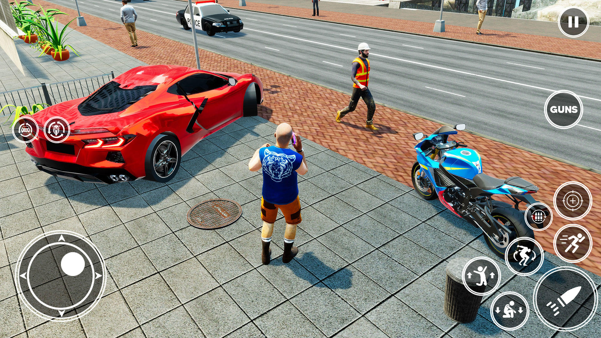 Captura de Tela do Jogo City Mafia Boss Gangster Game