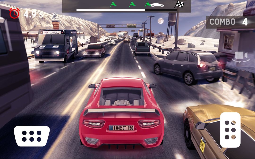 Screenshot of Traffic Xtreme 3D: Fast Car Racing & Highway Speed