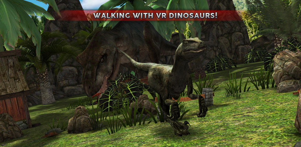 Banner of Jurassic VR - Cardboard Virtual Reality အတွက် Dinos 2.3.0
