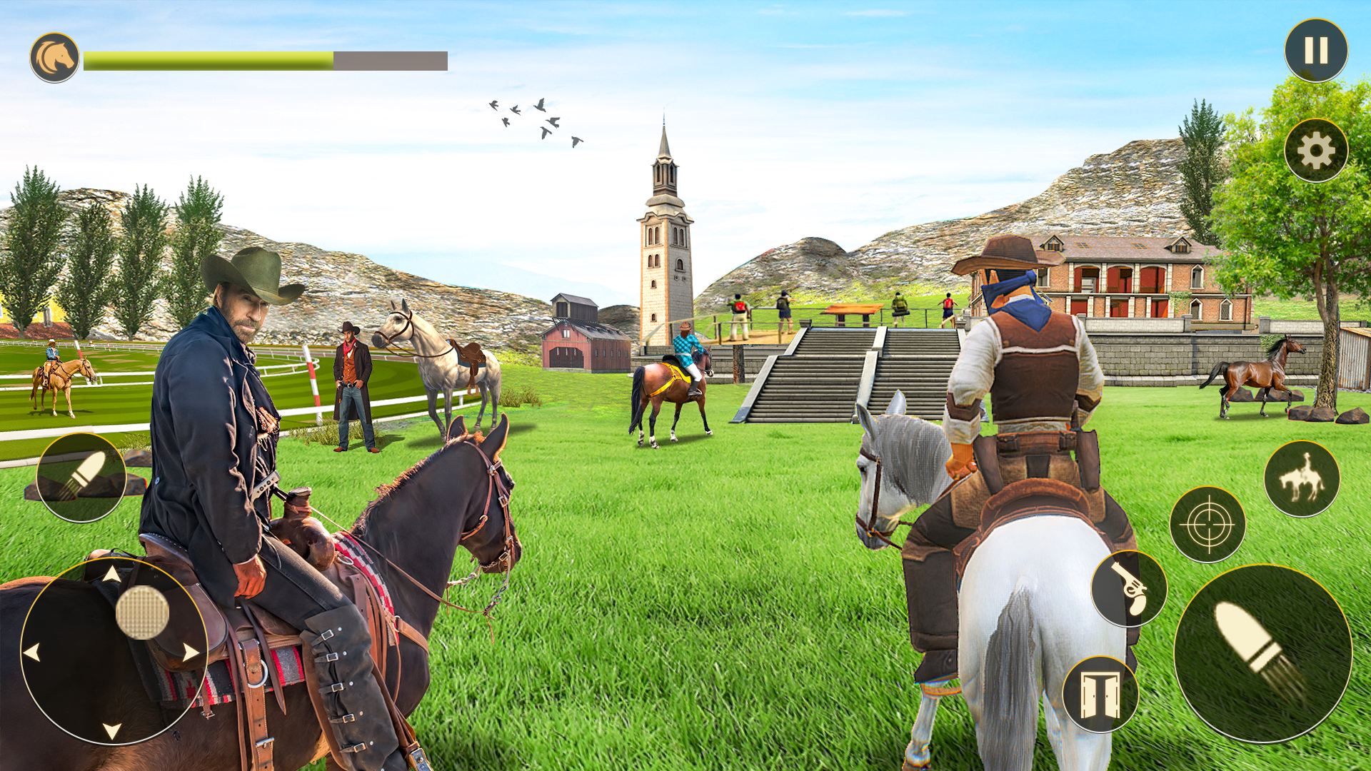 Скриншот игры Horse Riding Rivals Horse Race