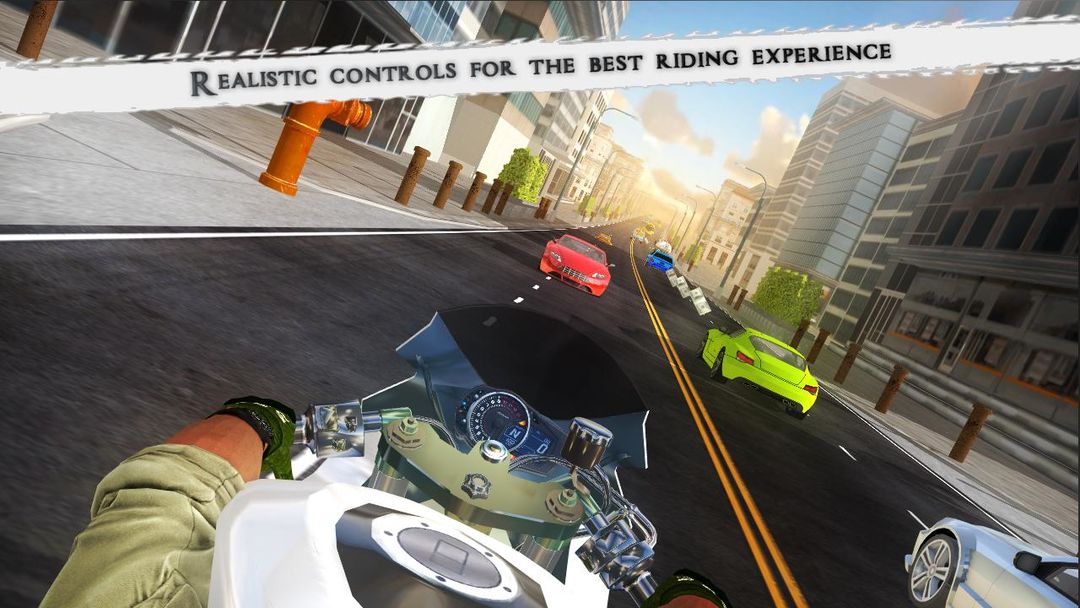 Bike Highway Rider screenshot game