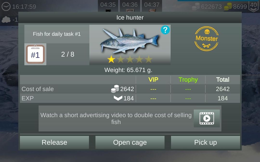 Screenshot of My Fishing World