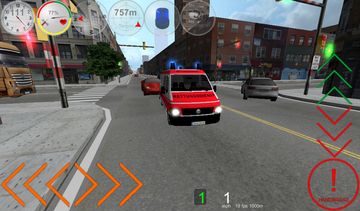 Скриншот игры Duty Driver City LITE