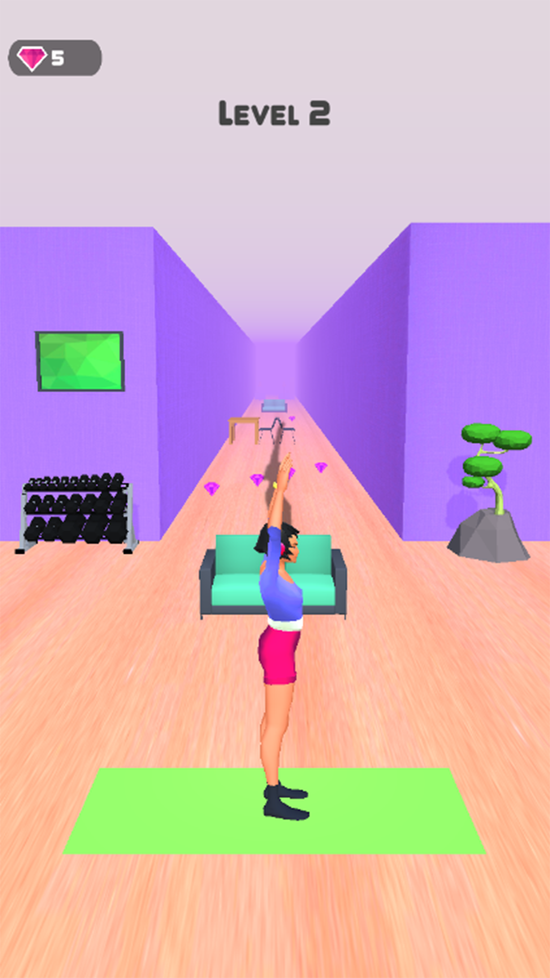 Скриншот игры Yoga Go Yoga For Weight Loss