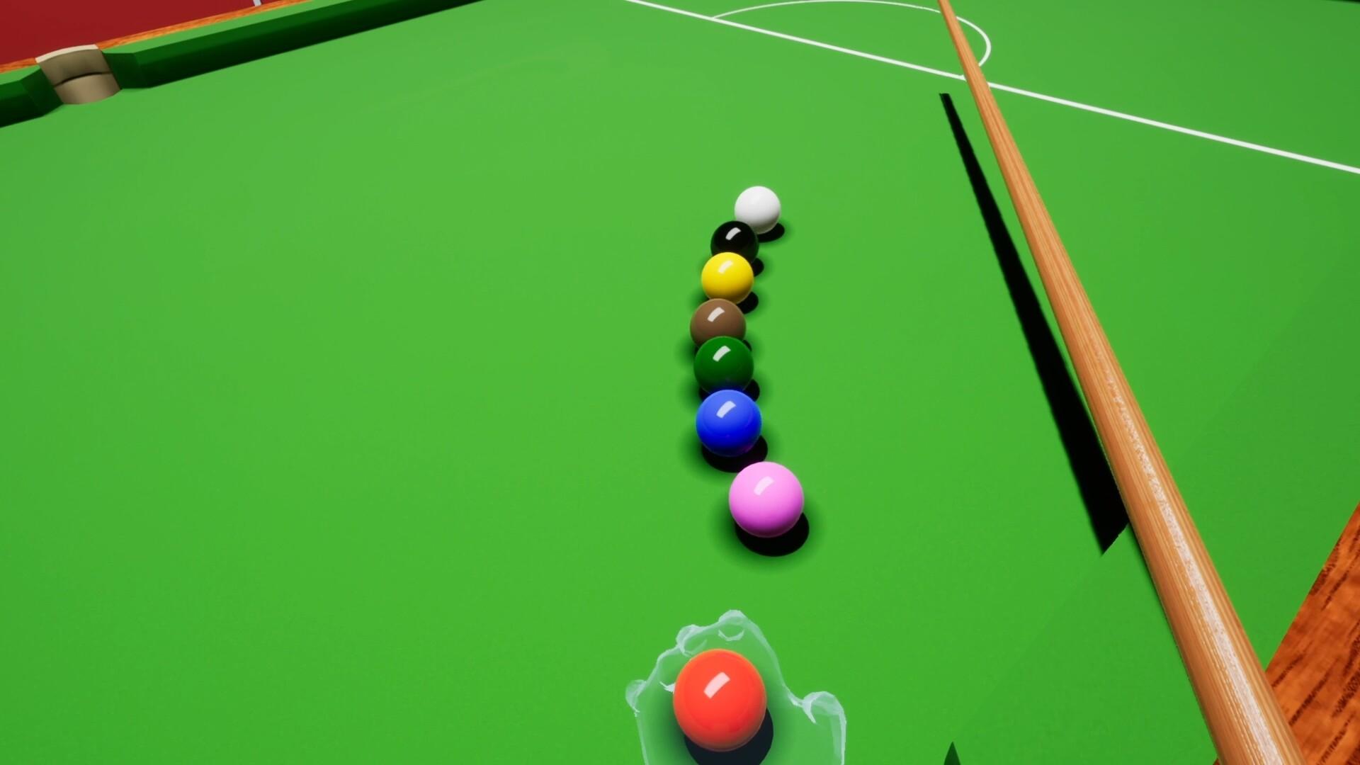Screenshot of Simple Snooker