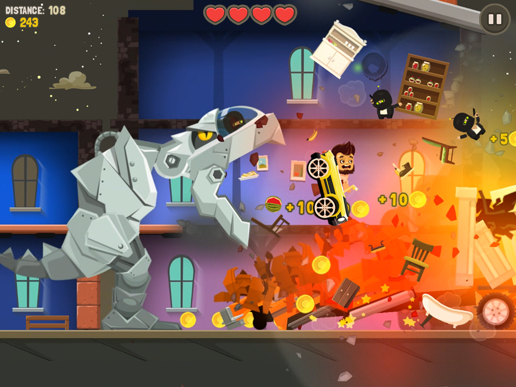 Aliens Drive Me Crazy Game Screenshot