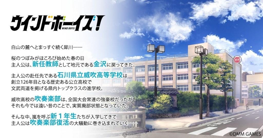 WIND BOYS！ Game Screenshot