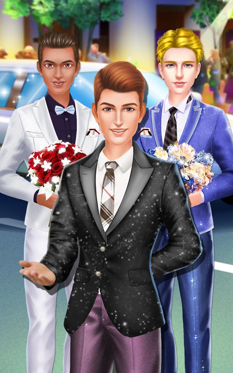 Cuplikan Layar Game High School PROM Night Salon