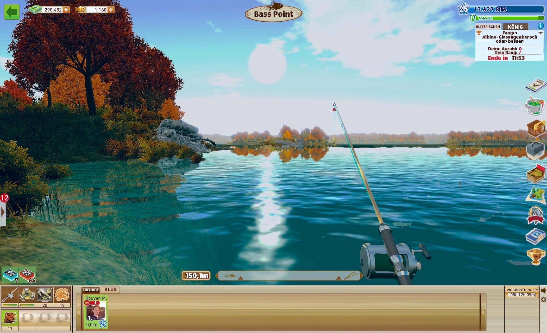 The Fishing Club 3D: Game on! ภาพหน้าจอเกม