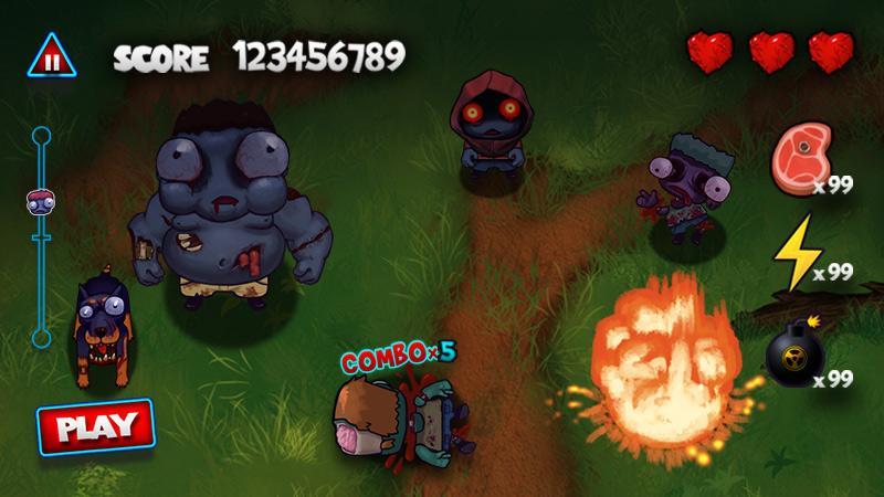 Screenshot of Zombie Smasher