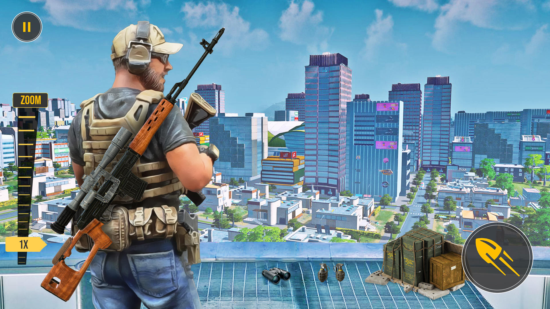 Screenshot of Sniper 3D Shooting War Games