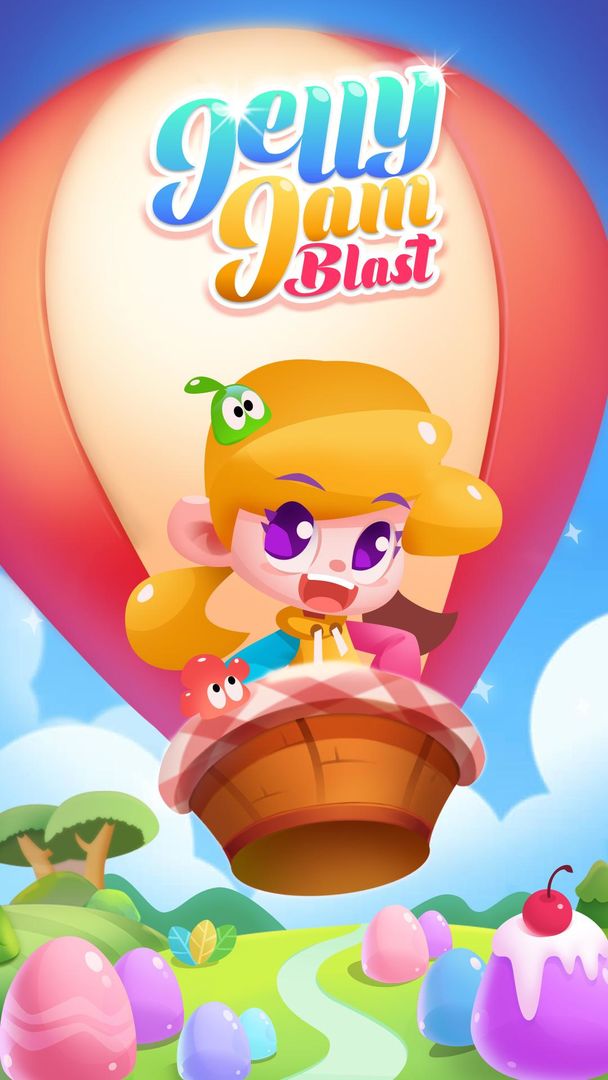 Jelly Jam Blast - A Match 3 Game 게임 스크린 샷