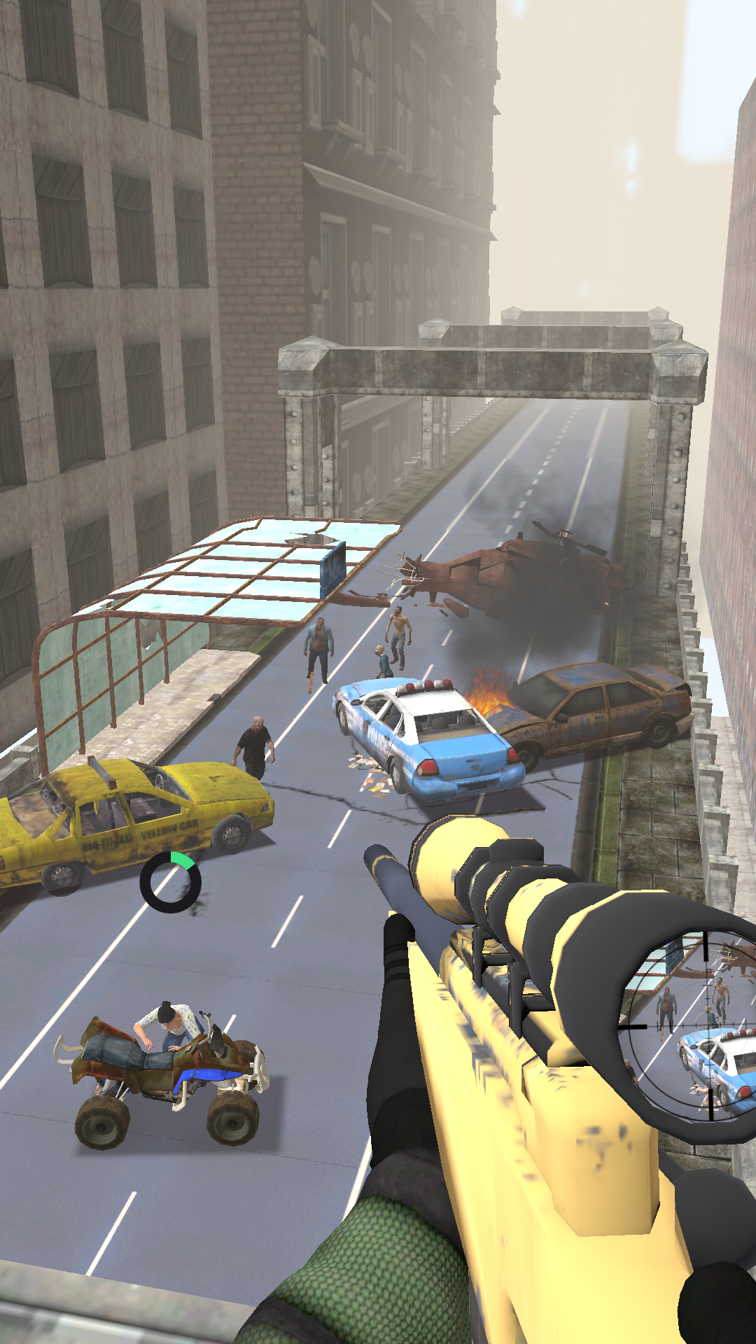 Screenshot of Zombie Attack Sniper Survival