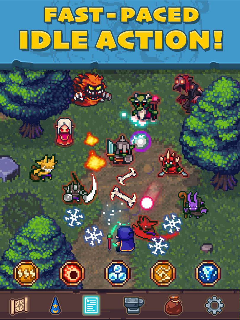Tap Wizard: Idle Magic Quest screenshot game