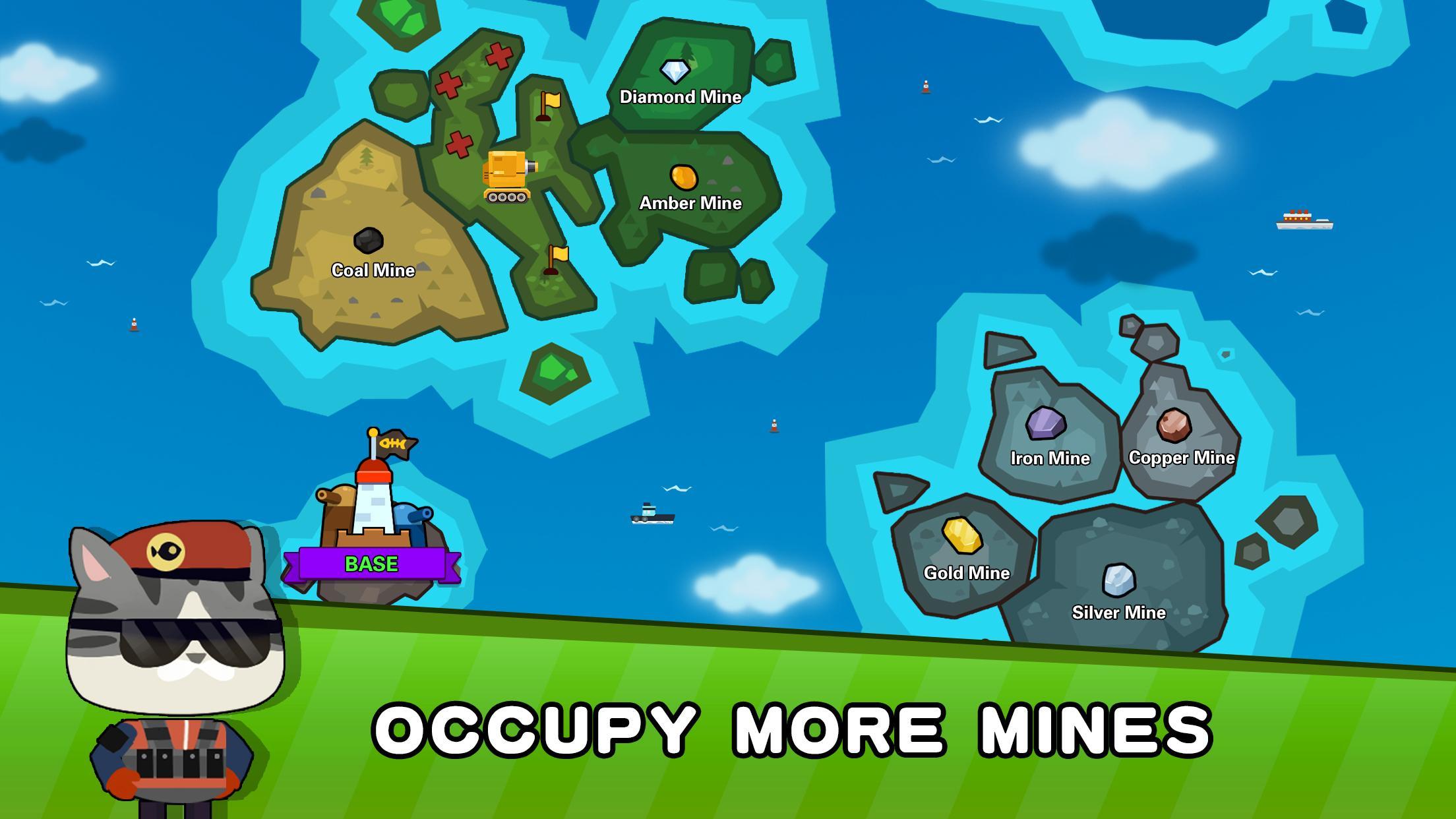 Screenshot of Tank Factory - Idle Miner Game, Simulation Game