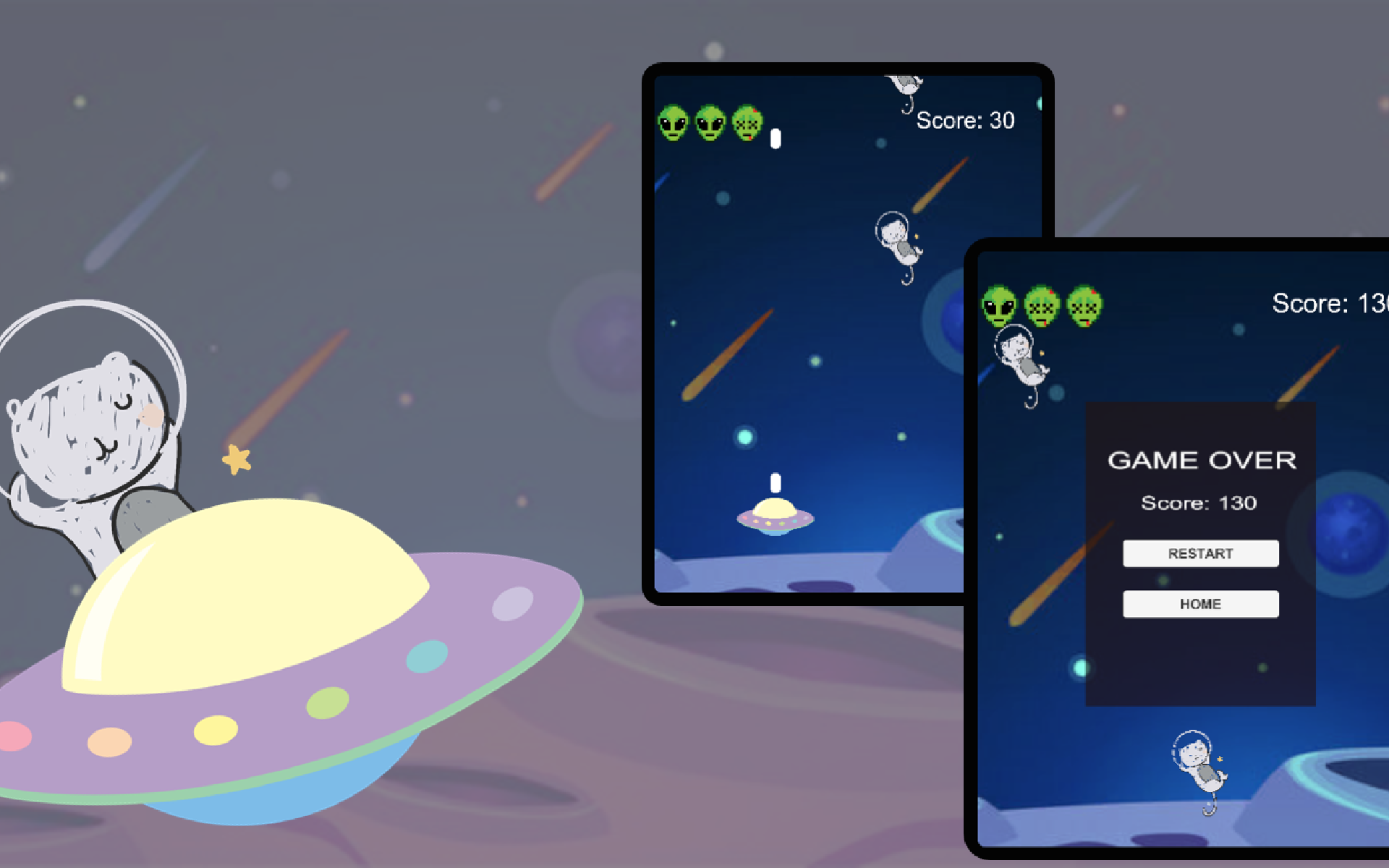 Screenshot of Space Aliens : Space Shooter