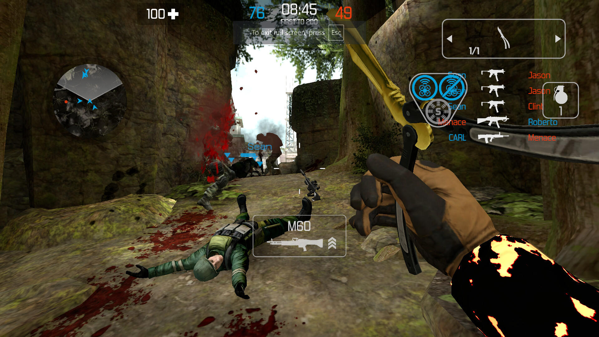 Bullet Force Game Screenshot