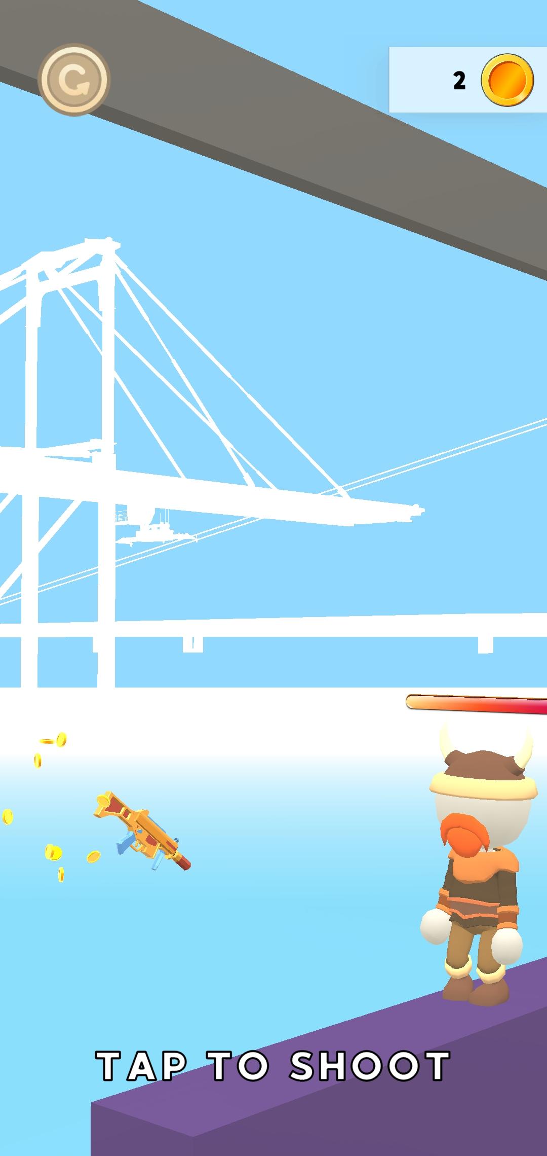 Cuplikan Layar Game Bouncy Gun