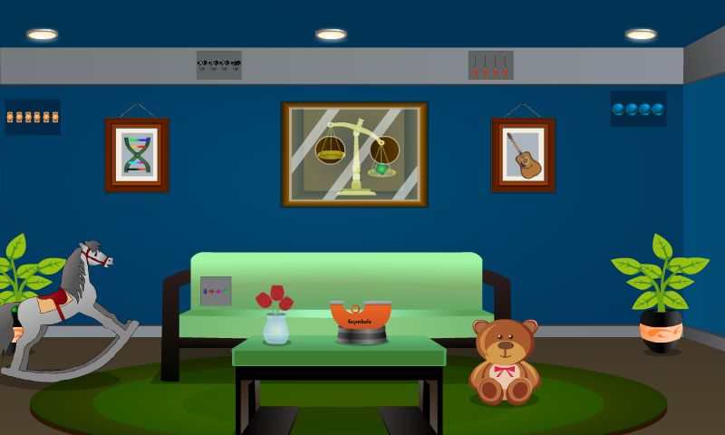 Blue Dwelling Escape screenshot game