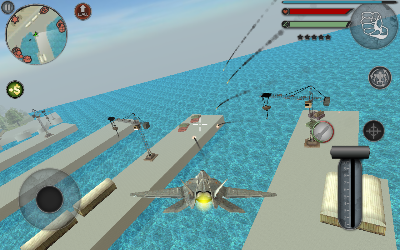 Robot Plane Game Screenshot