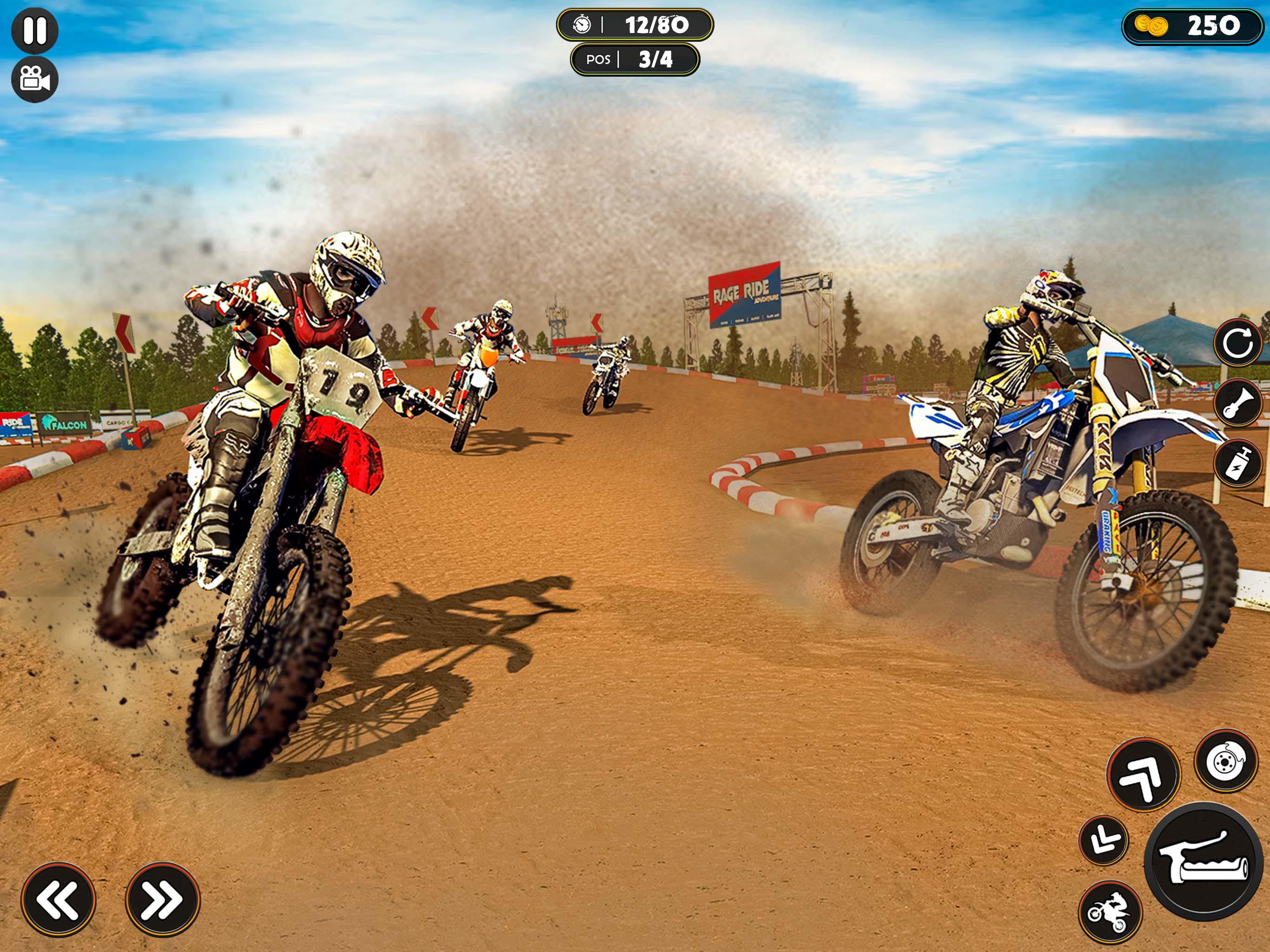 Motocross Stunt Race Moto Jogo versão móvel andróide iOS apk