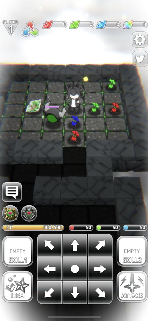 虹のユグドラシル screenshot game