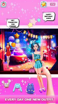 Paper Doll DIY Dress Up Game Game Screenshot