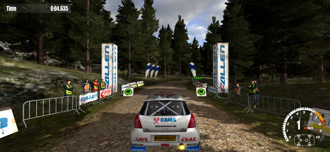 Rush Rally 3 Demo screenshot game