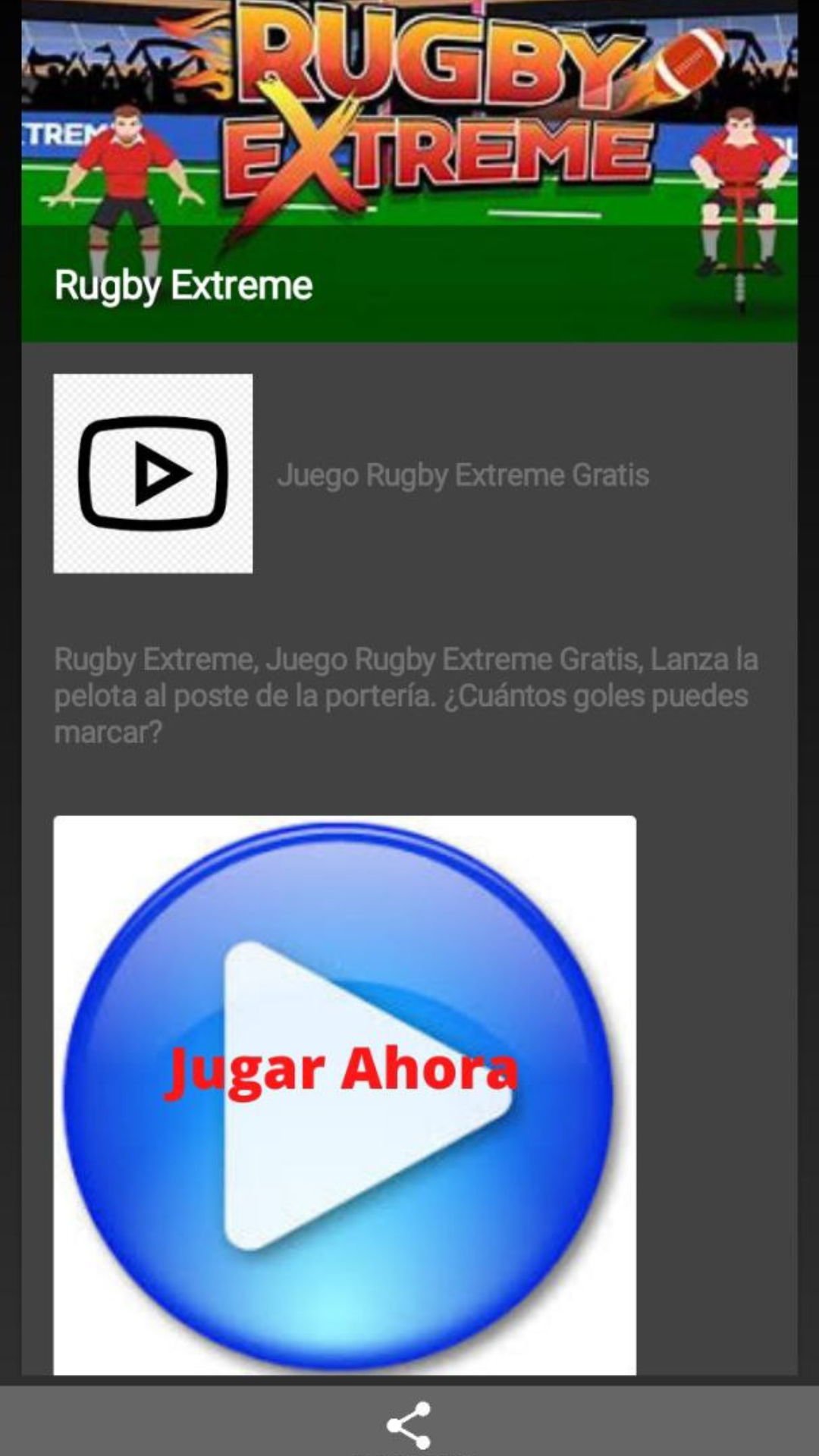 Captura de Tela do Jogo Rugby