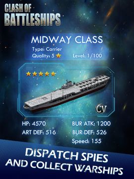 Clash of Battleships - COB Game Screenshot
