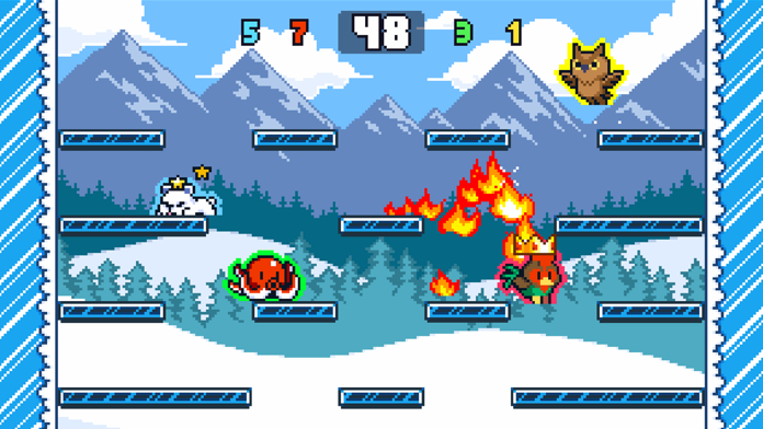 Animal Arena - 4 Player Battle Game Screenshot
