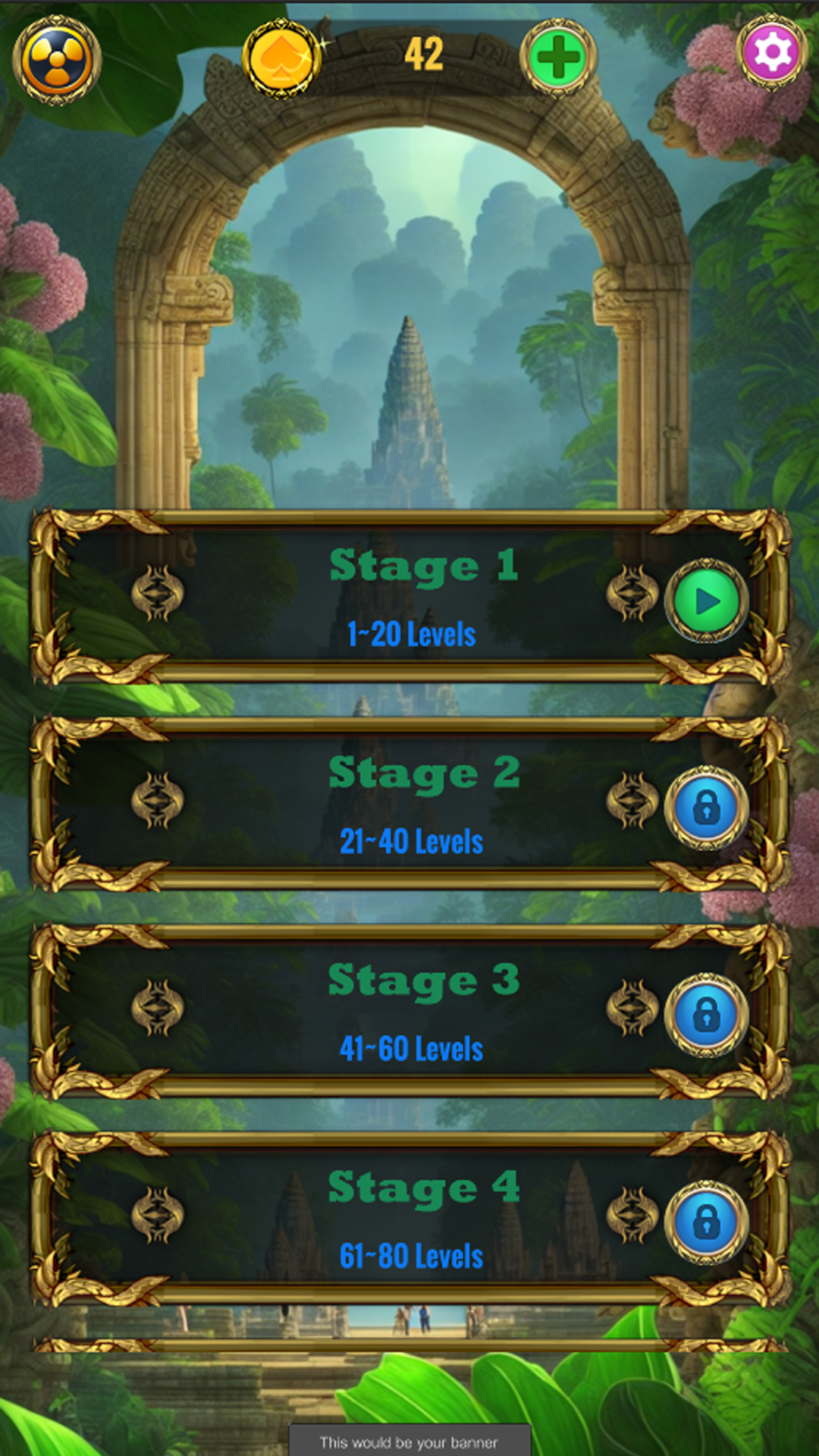 Ancient Temple Game Screenshot