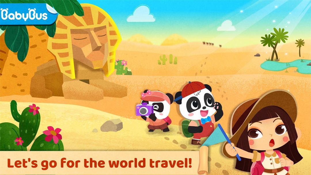 Screenshot of Little Panda's World Travel
