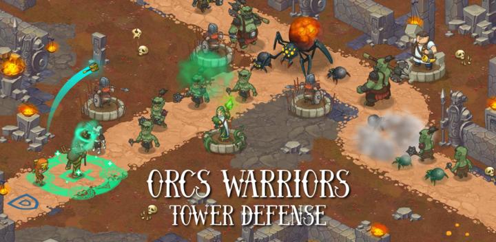 Banner of Orcs Warriors: Offline Tower Defense 