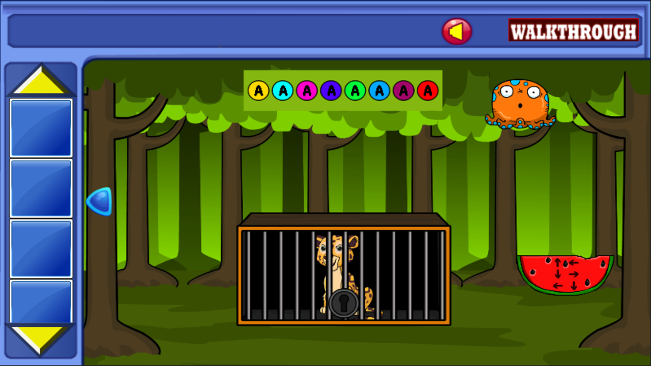 Cuplikan Layar Game Rescue The Cheetah From Cage