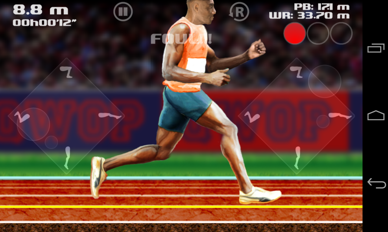 QWOP Game Screenshot
