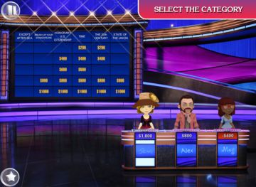 Jeopardy! ภาพหน้าจอเกม