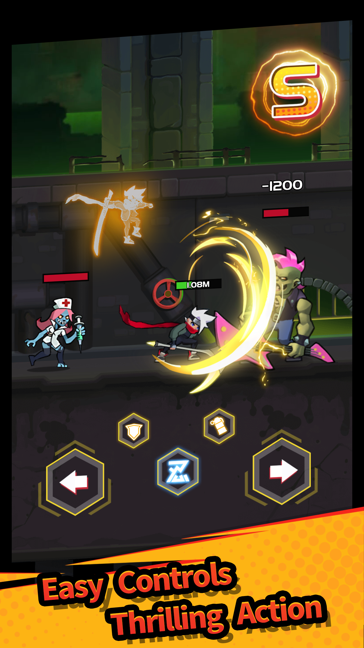 Monster Blades Game Screenshot