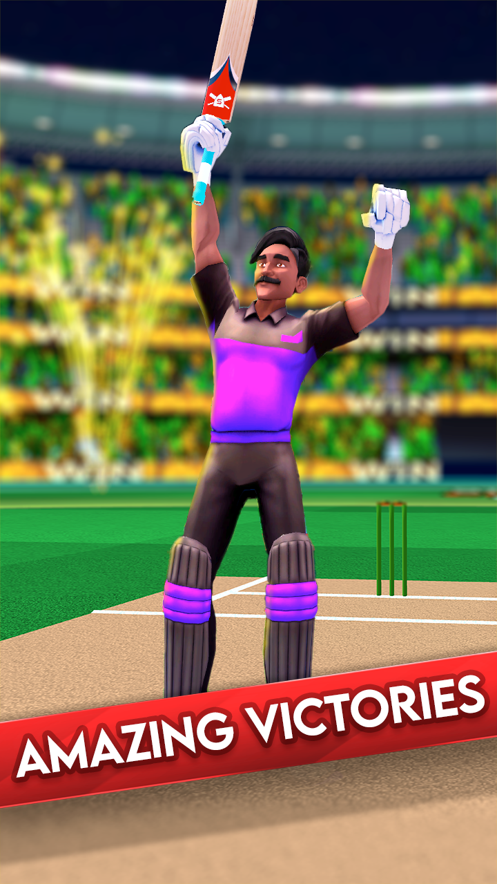 Stick Cricket Clash 🏏2024! screenshot game