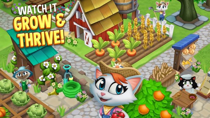 Screenshot of Kitty City: Harvest Valley