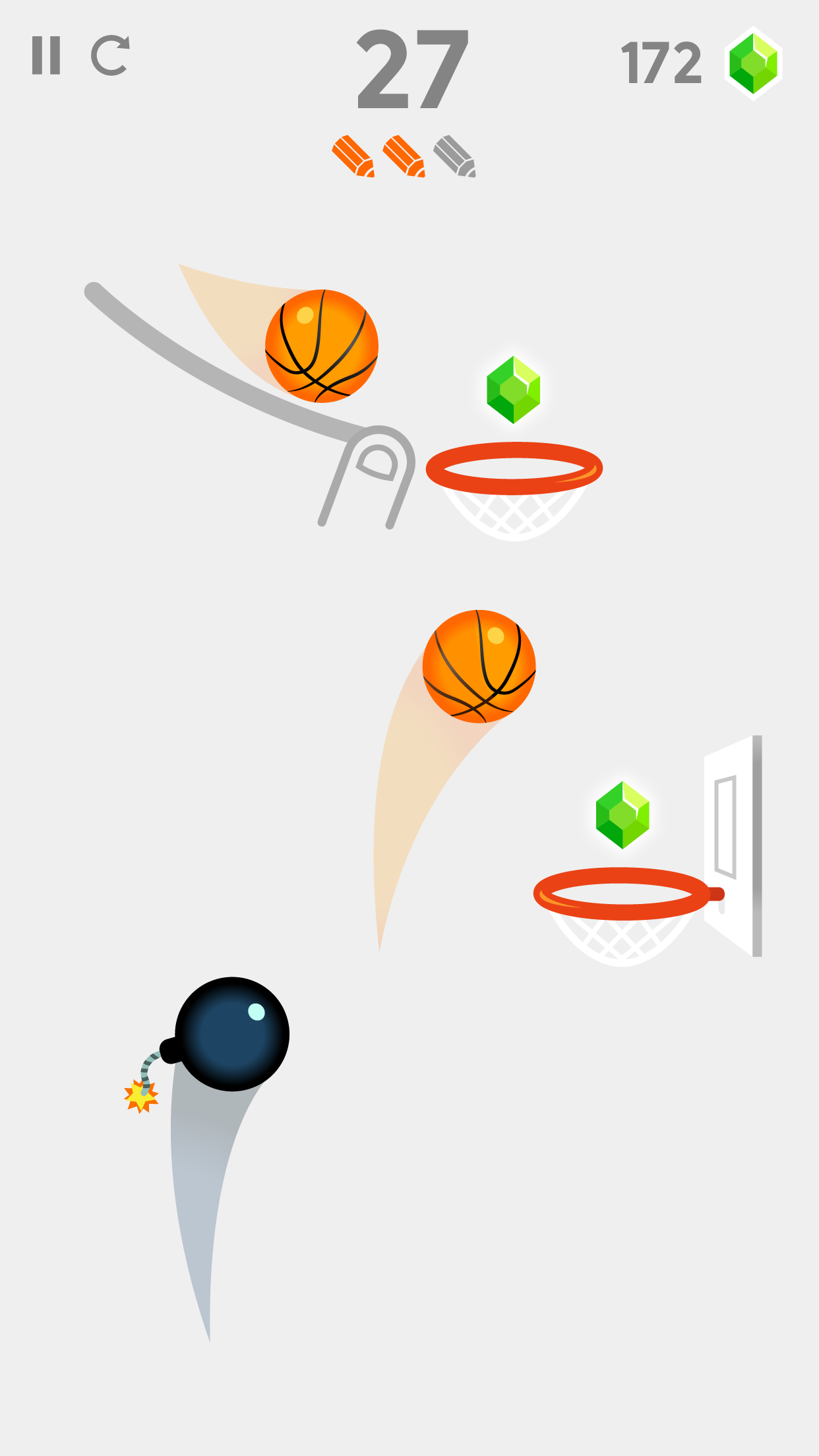 Dunk Line 게임 스크린샷