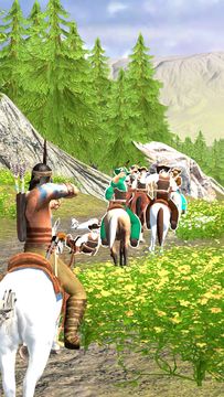 Horse Back Attack Game Screenshot