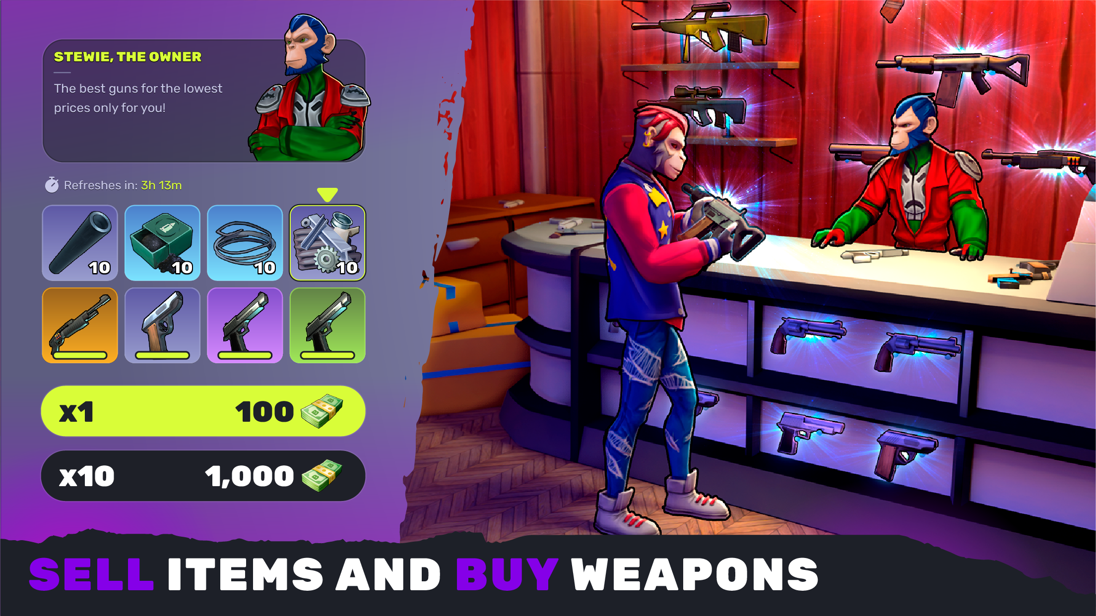 Epic Apes: MMO Survival Game Screenshot