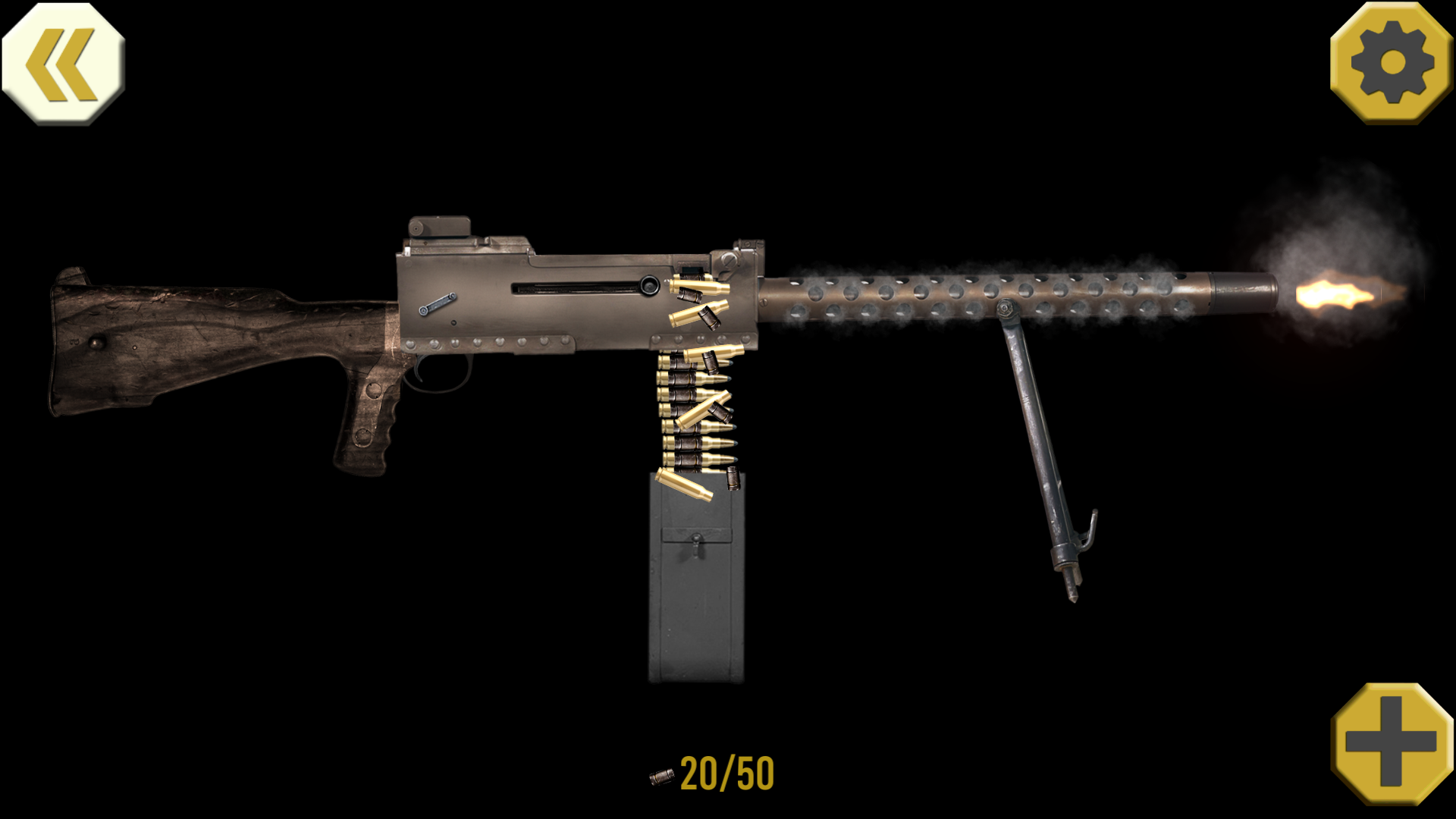 Cuplikan Layar Game Machine Gun Simulator Firearms