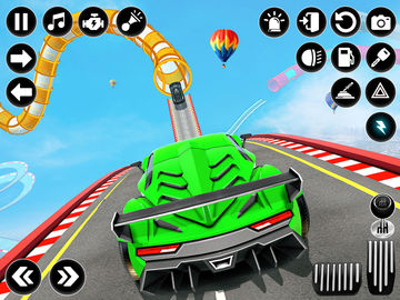 Mega Ramp Car Games: GT Stunts Game Screenshot