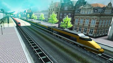 Euro Train Driving Game Screenshot